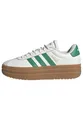 adidas Damen VL Court Bold Shoes, core White/Court Green/Gold met., 39 1/3 EU