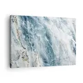 ARTTOR Bilder auf Leinwand Nachahmung Stein Marmor Leinwandbild 70x50cm Wandbilder Dekoration Wohnzimmer Schlafzimmer Küche Deko Klein Wanddeko Bild Wand Kunstdruck Art Wall Decor Canvas AA70x50-4366