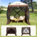 VEVOR Gartenzelt Faltpavillon Partyzelt Popup Zelt 2 Personen 1,83x1,83x2,1m