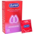 Durex Kondome Gefühlsecht Extra Feucht, 56 mm, 10 Stück