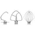 KitchenAid  Edelstahlrührer - 3er Set für KM 4,3L & 4,8L