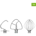 KitchenAid 3tlg. Edelstahl-Zubehör-Set "5KSM5TH3PSS"