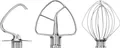KitchenAid Rührelement-Set 5KSM5TH3PSS, Zubehör für KitchenAid Küchenmaschine 4.3L & 4.8L mit kippbarem Motorkopf