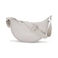 LARKSON Crossbody Bag Damen & Herren Beige - Solveig Small - Umhängetasche im Halbmond Style - Halbrunde Schultertasche - Moon Bag Design - Wasserabweisend