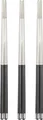 3 Paar Chinesische Essstäbchen Set aus Edelstahl | edle Sushi Stäbchen Spülmaschinenfest und Rostfrei | Wiederverwendbare 24,3cm Chopsticks für Asiatisches Geschirr Besteck