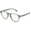David Beckham DB 1018 Herren-Brille inkl. Gläser Vollrand Panto Acetat-Gestell 49/20/150, grün