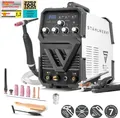 STAHLWERK Schutzgasschweißgerät 2-in-1 Kombi AC/DC WIG 200 ST – WIG & MMA (E-Hand/ARC) bis 200 A, 2T & 4T-Modus, AC WIG-Schweißen für Aluminium