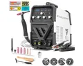 STAHLWERK Inverterschweißgerät AC/DC WIG 200 ST Schweißgerät 200 A AC/DC WIG HF E-Hand MMA, 30 - 200 A, Packung}, 10-tlg., Einzelgerät, Kombi Schweißgerät mit 200 Ampere für WIG & ARC MMA