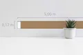 Goldene Tapetenborte mit Vintage Ornamenten – Metallic