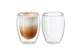 relaxdays Gläser-Set Latte Macchiato Gläser 350 ml, 2-tlg., Glas, 2er Pack