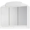 JOKEY Spiegelschrank "Rano", 3-türig, BxH: 59 x 51 cm, beleuchtet - weiss