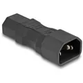 Delock 80467 Netz-Adapter Kaltgeräte-Buchse C13 - Stecker C14 Schwarz 0 mm 1 St. Bag