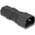 Delock Netzadapter IEC 60320 - C14 auf C13, Stecker / Buchse, 10 A, gerade (C13, C14, IEC 60906-1) (80467)