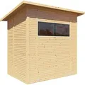 Bertilo Gerätehaus Pent Modern 2 Natur 208 cm x 157 cm FSC®
