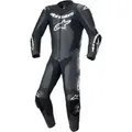 Alpinestars GP Force Lurv perforierte 1-Teiler Motorrad Lederkombi, schwarz, Größe 50 für Männer