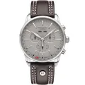Bruno Söhnle Glashütte Uhr Atrium Chrono Limited Braun 17-13250-811