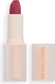 Makeup Revolution Lip Allure Soft Satin Lipstick Satin-luxe Finish All-Day Wear Berry Boss