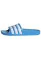 adidas Unisex Kinder Adilette Aqua Slides Kids Slipper, Blue Burst / Cloud White / Blue Burst, 30.5 EU