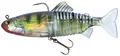 Fox Rage Replicant Jointed - Swimbait Wobbler, Farbe:UV Stickleback, Länge/Gewicht:23cm - 130g