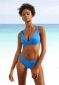 Sunseeker Triangel-Bikini-Top Fancy, mit Push-up-Effekt, blau