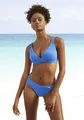 Triangel-Bikini-Top "Fancy", mit Push-up-Effekt, Gr. 34 - Cup B, blau Cup B