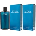 Davidoff Cool Water Man - Men 2 x 200 ml Eau de Toilette EDT Set XXL Herrenduft