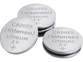 INTENSO CR2025 Lithium Knopfzelle Batterien, Manganese Dioxide, 160 mAh