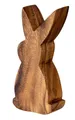 Levandeo® Osterhase, Hase H15cm Holz Osterhase Akazienholz Osterdeko Dekoaufsteller