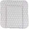 TupTam Wickelauflage TupTam Baby Wickeltischauflage mit Baumwollbezug Gemustert grau 75 cm x 80 cm
