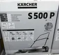 Kärcher Handkehrmaschine S 500 P, 16L Behälter, Seitenbesen, höhenverstellbar
