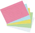 100 herlitz Karteikarten, DIN A5, liniert, weiß