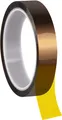 plottiX Hitzebeständiges Klebeband 20 mm x 33 m gelb PL0607001