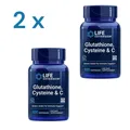 Life Extension Glutathione, Cysteine & C - 2 x 100 caps - 200 caps