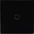UNITEC Unitec WIFI Touch Schalter schwarz Glasoptik, Wandtaster