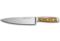Kochmesser "First Class Wood", (1 tlg.), Handmade in , lebenslanger kostenloser Nachschleifservice silberfarben