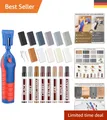 Schnelles Parkett Reparaturset: 11 Farben für Holz & PVC Böden – Wiederaufladbar
