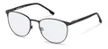 Rodenstock ROUNDED Metall Brillen in Schwarz für Unisex, Brille mit Sehstärke, optional mit Sonnenbrillen tönung oder Blaulichtfilter (Modell R7148)