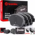 Set Brembo Vorderer Bremsscheibenbelag P 36 014 Jaguar S-Type Set 4 Stk