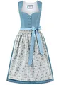 Stockerpoint Damen Edonita Midi Midi Dirndl, blau, 34