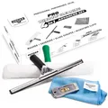 Unger AKG14 PRO Window Cleaning 4in1 Advanced Kit Glasset optimales Preis-Leistungs-Werkzeug, perfekte Reinigung