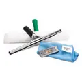 Unger Fensterreinigungsset PRO Advanced, für Glas, mit Einwascher, Abzieher, Schaber & Tuch