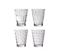 Villeroy & Boch Gläser-Set Dressed Up Wasserglas-Set Clear 4-teilig, 4-tlg., Glas, Kristallglas, spülmaschinenfest, Made in Germany