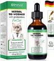 Wurmkur Katzen 60ml Parasitenbekämpfung Verdauungstärkung natürliche Inhaltss...