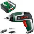 Bosch Akku-Schrauber IXO 7 mit 10 Stand. Bits u. Aufbewahrungsbox Betriebsart: Akku-Betrieb|Akku enthalten: Ja|Art des Zubehörs: IXO 7 mit 10 Stand. Bits u. Aufbewahrungsbox