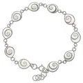 Armband 925 Sterling Silber Echt Stein Damen F Armband 925/- Sterling Silber