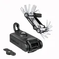 Topeak Ninja Master+ Toolbox T20 Mini-Tool aus Stahl und Aluminium in der Farbe Schwarz, Maße: ca. 8cm x 4,5cm x 14cm, 15400191