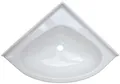 Comet Mini Oval Eckwaschbecken, 345x345mm