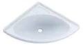 Comet Eckwaschbecken mini oval