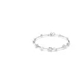 Swarovski Damen-Armband Metall Kristall One Size, Silber 89205810