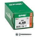 SPAX Universalschrauben T20 Senkkopf WIROX 1191010400455 4 mm x 45 mm, 500 St.